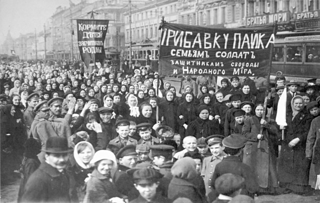 Sto lat od Rewolucji Październikowej. Marsz w Moskwie