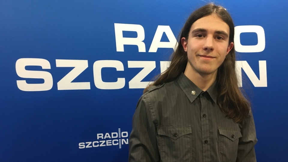 17-letni Krzysztof Górski ze Szczecina. Fot. Wojciech Zagaj [Radio Szczecin]