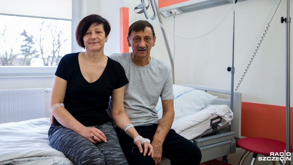 W szczecińskim szpitalu odbyła się krzyżowa, małżeńska, transplantacja nerek od żywych dawców. Fot. Olaf Nowicki [Radio Szczecin]