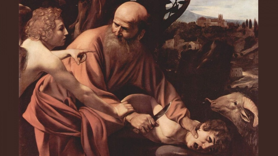Ofiarowanie Izaaka (obraz Caravaggia z 1603 r.)