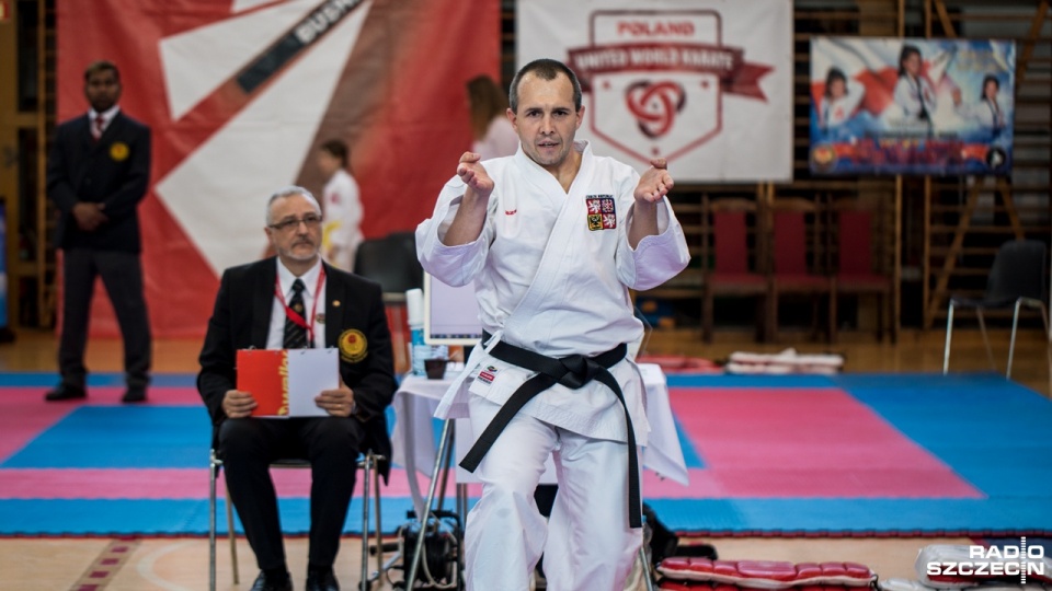 Ponad 260 zawodników z 11 krajów bierze udział w międzynarodowym turnieju karate Polish Open 2017. Fot. Weronika Łyczywek [Radio Szczecin]