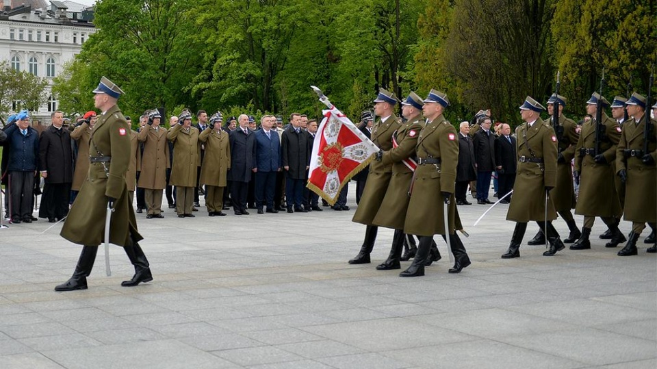 Uroczystości przy Grobie Nieznanego Żołnierza. Fot. www.mon.gov.pl