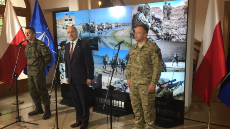 - To wielki sukces sił afgańskich, które zostały wyszkolone przez polskie wojska specjalne - mówił szef MON na wtorkowej konferencji prasowej. Fot. www.twitter.com/mon_gov_pl