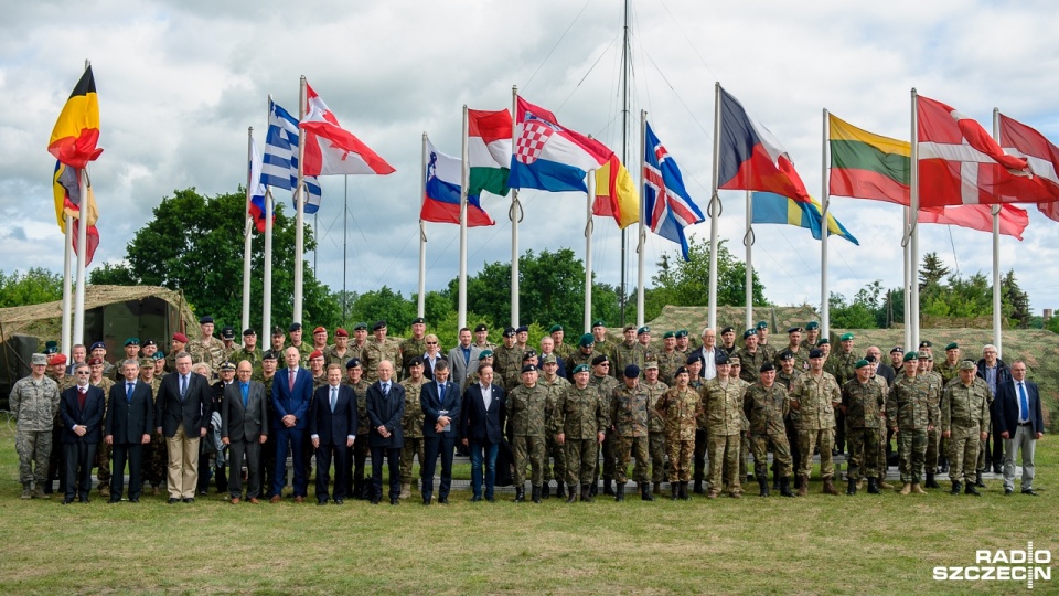 Szczeciński korpus NATO. Fot. Olaf Nowicki [Radio Szczecin]
