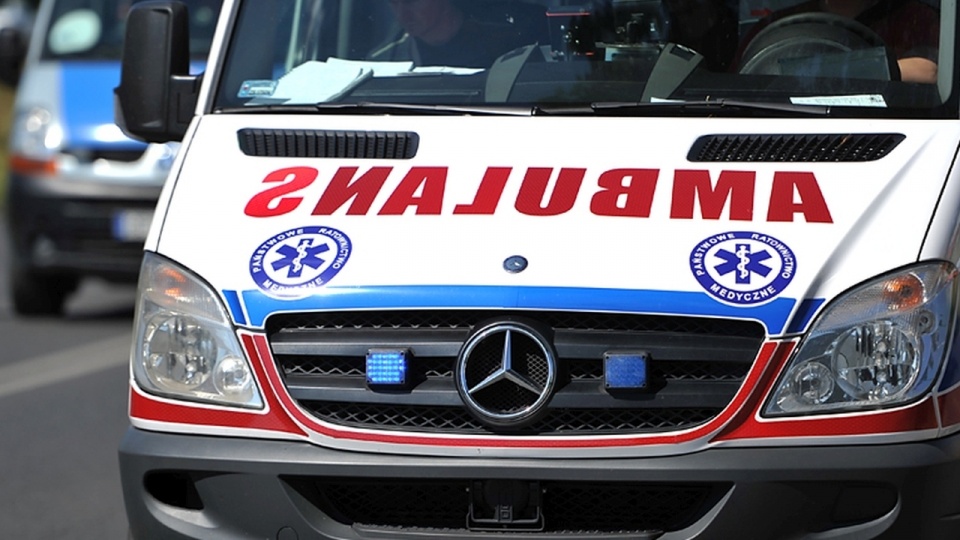 Dwie osoby zostały ranne w wypadku na drodze wojewódzkiej nr 102 w okolicach Świętouścia. Fot. Łukasz Szełemej [Radio Szczecin/Archiwum]