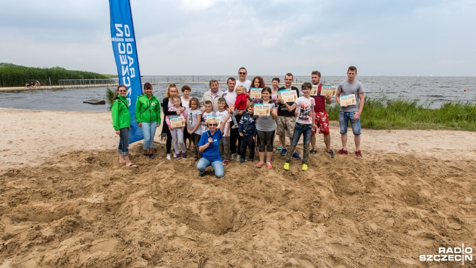 Zakończyło się wakacyjne kopanie na plaży w Trzebieży, czyli Złote Piaski z Radiem Szczecin. Weronika Łyczywek [Radio Szczecin]
