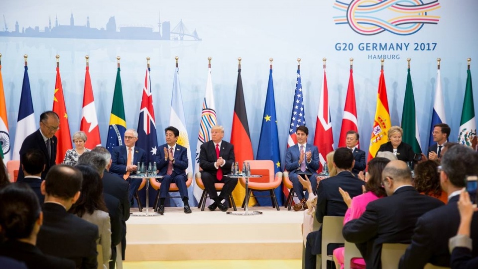 Szczyt G20 w Hamburgu. Fot. www.twitter.com/whitehouse