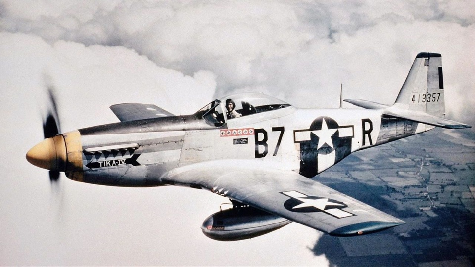 North American P-51 Mustang. Fot. www.wikipedia.org / USAAF/361st FG Association (domena publiczna)