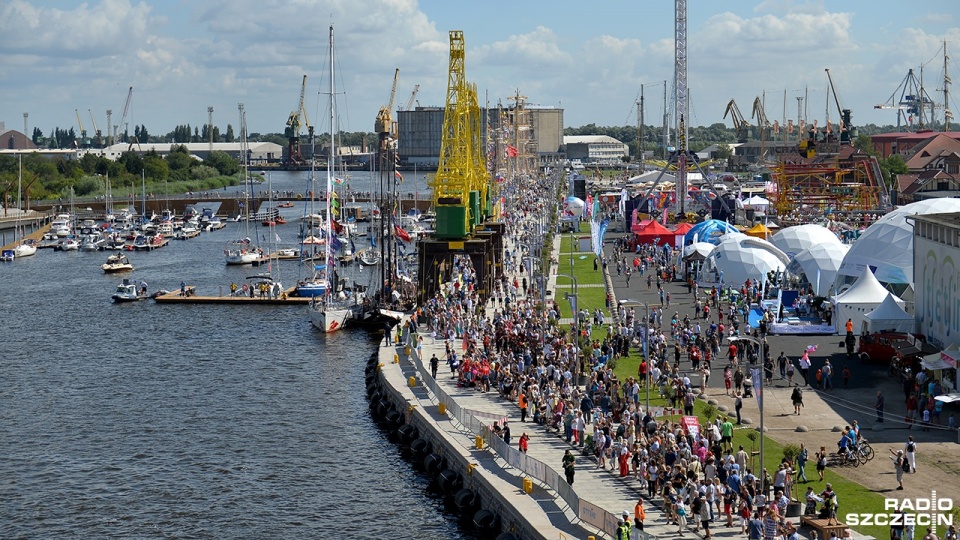 Finał regat The Tall Ships Races w Szczecinie 2017. Fot. Łukasz Szełemej [Radio Szczecin/Archiwum]