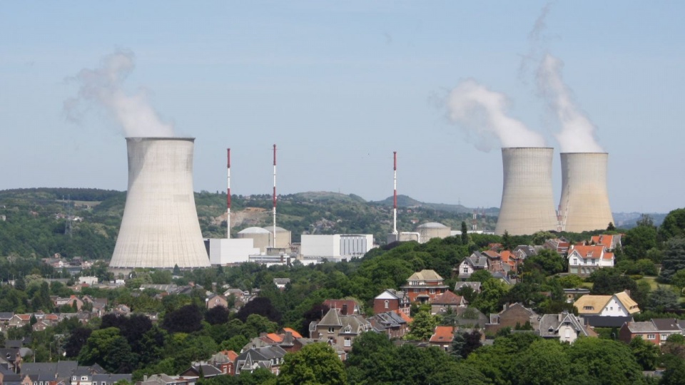 Elektrownia Tihange. źródło: en.wikipedia.org/wiki/Tihange_Nuclear_Power_Station