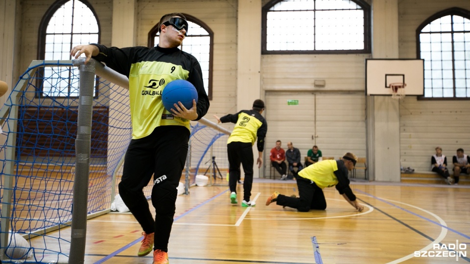 Początkowo goalball miał służyć jako forma rehabilitacji inwalidów wojennych, obecnie jest to dyscyplina paraolimpijska. Fot. Weronika Łyczywek [Radio Szczecin]