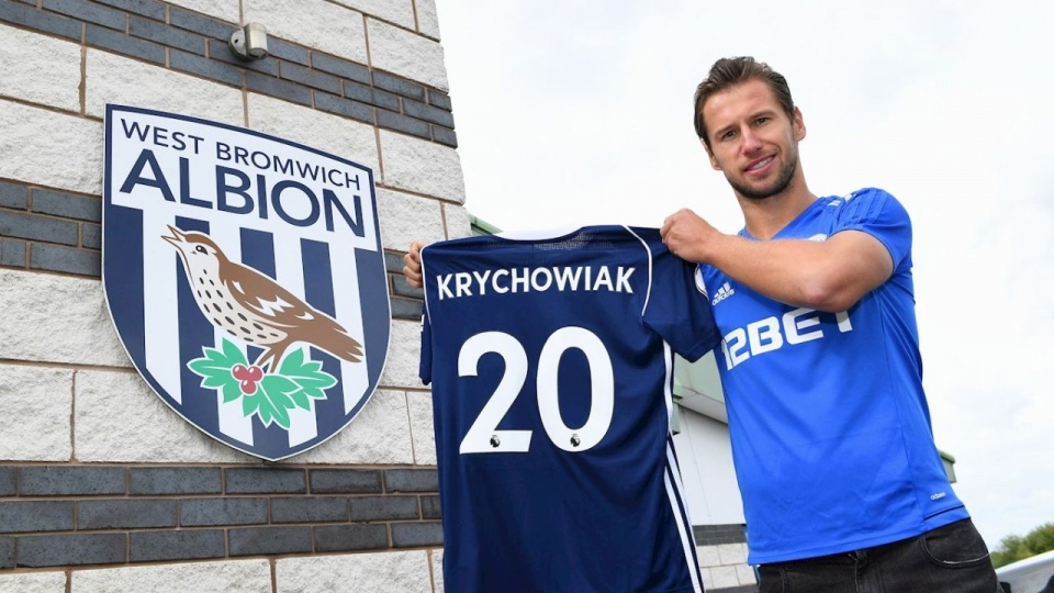 Grzegorz Krychowiak występuje w angielskim zespole West Bromwich Albion. Fot. www.wba.co.uk