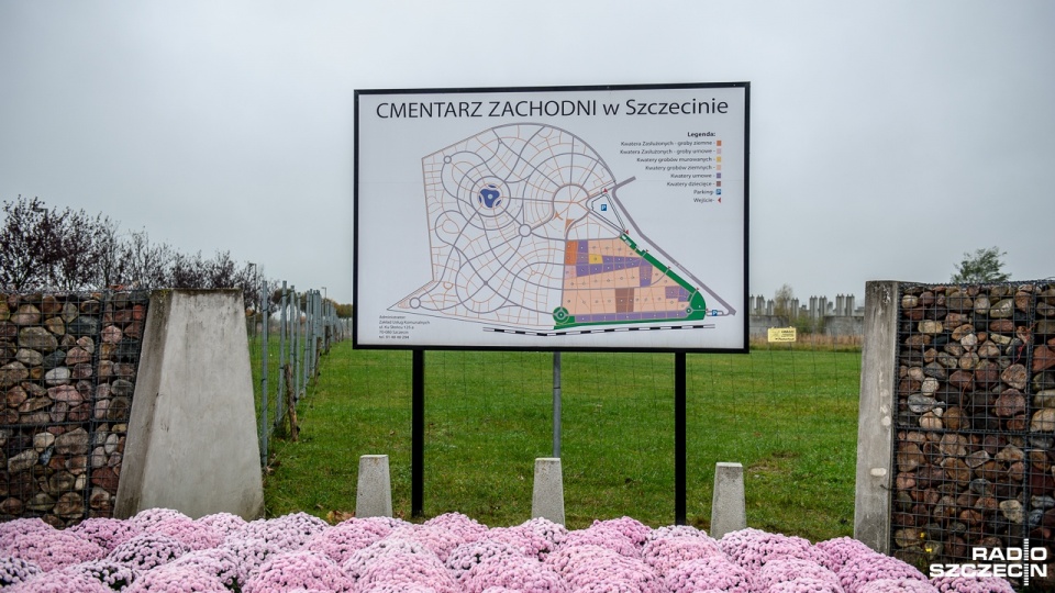 Cmentarz Zachodni w Szczecinie. Fot. Olaf Nowicki [Radio Szczecin]