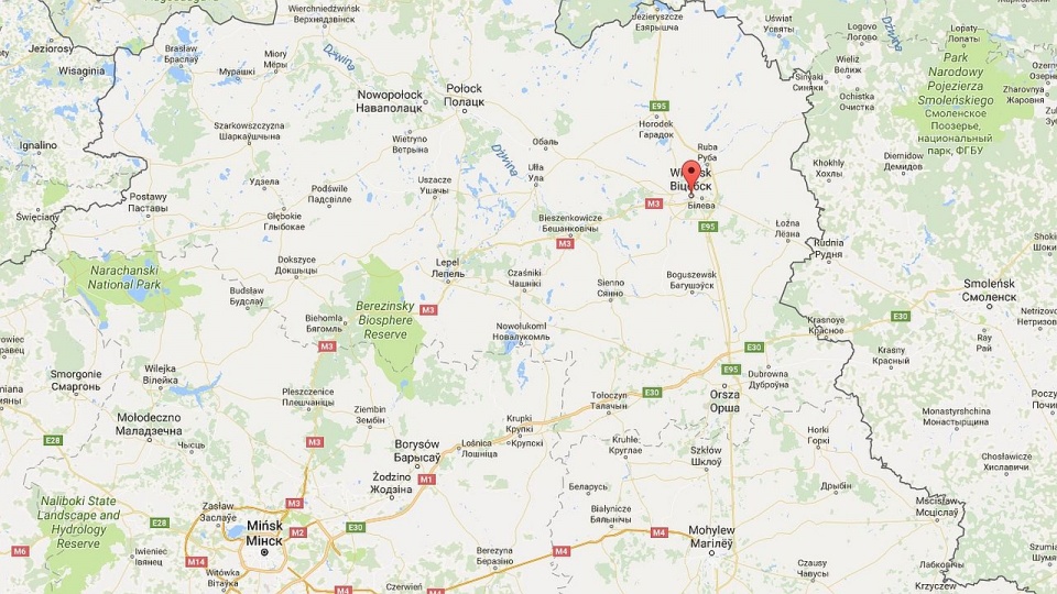 Sąd w Witebsku na Białorusi skazał go za stręczycielstwo. Fot. www.google.pl/maps