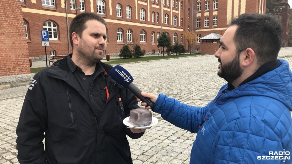 Sebastian Sahajdak z "Solidarności" US. Fot. Radio Szczecin