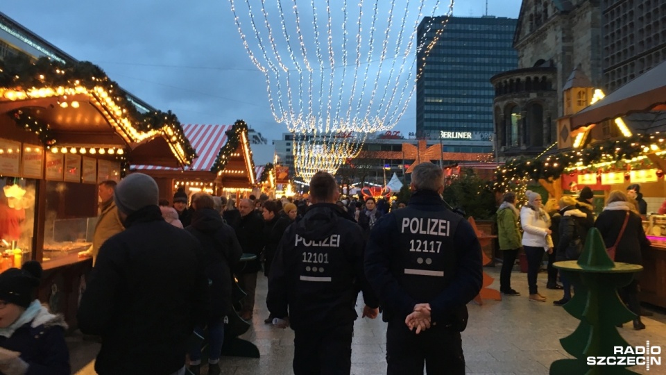 Bożonarodzeniowe jarmarki w Berlinie pod specjalną ochroną. Fot. Dawid Siwek [Radio Szczecin]