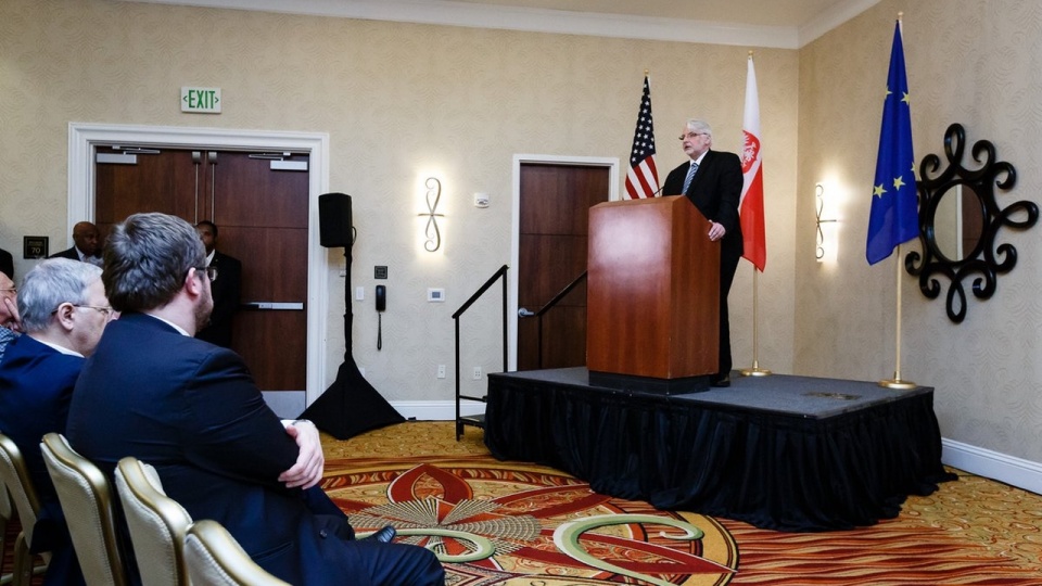 Witold Waszczykowski wziął udział w otwarciu Konsulatu Generalnego w Houston. Źródło fot.: www.twitter.com/msz_rp