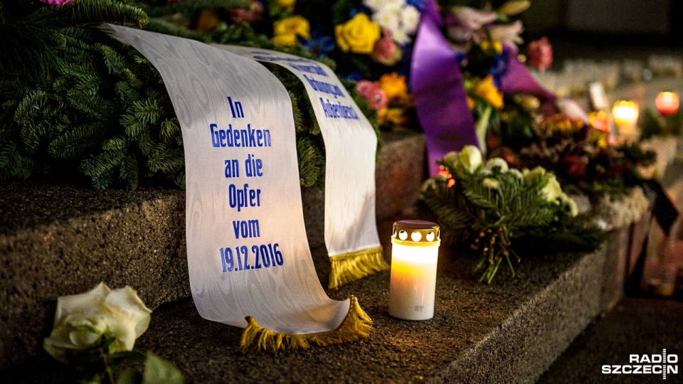 Miejsce pamięci poświęcone ofiarom zamachu w Berlinie. Fot. Olaf Nowicki [Radio Szczecin]