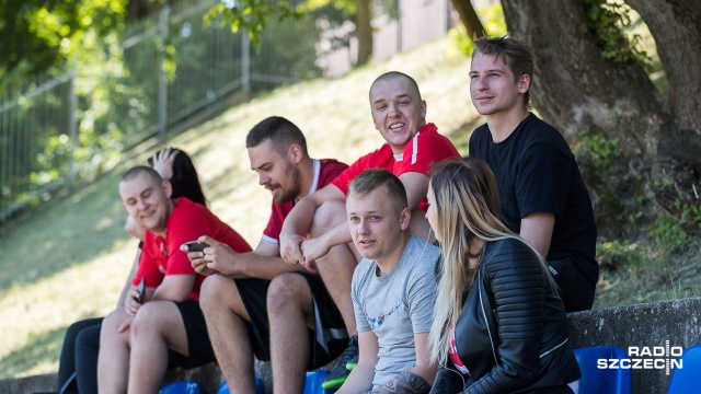 Studenci Uniwersytetu Szczecińskiego Juwenalia spędzają również na sportowo. Fot. Robert Stachnik [Radio Szczecin] Juwenalia: Studentki na studentów. Taktyka była prosta [ZDJĘCIA]