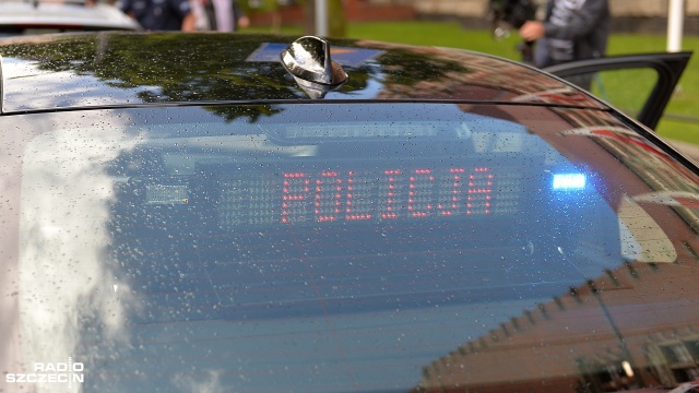 Fot. Łukasz Szełemej [Radio Szczecin] Zachodniopomorska policja w nowoczesnych autach [WIDEO, ZDJĘCIA]