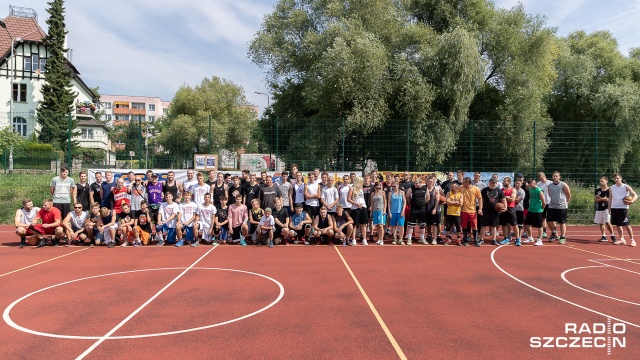 Turniej koszykówki Gryf Basket Cup 2018 Niebuszewo Open. Fot. Robert Stachnik [Radio Szczecin] "To mało popularna dyscyplina". Rekordowa liczba drużyn na Niebuszewie [ZDJĘCIA]
