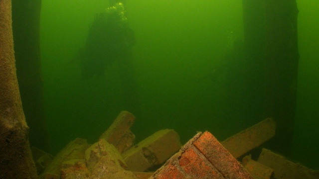 Fot. Muzeum Oręża Polskiego / S. Rosiak Czy w Miedwiu Niemcy testowali U-Booty? "W jeziorze może być wszystko" [WIDEO, ZDJĘCIA]