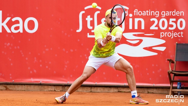 Facundo Arguello. Fot. Robert Stachnik [Radio Szczecin] Półfinaliści Pekao Szczecin Open w komplecie [DUŻO ZDJĘĆ]