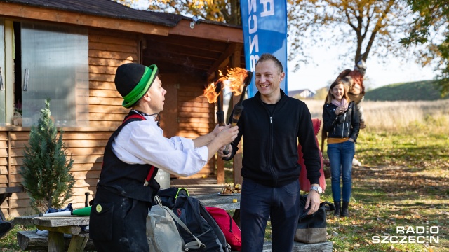 Jesienny Piknik Radia Szczecin w Sky Parku Kukinka. Fot. Robert Stachnik [Radio Szczecin] Jesienny Piknik z Radiem Szczecin. Słuchacze bawili się w Sky Parku [WIDEO, ZDJĘCIA]