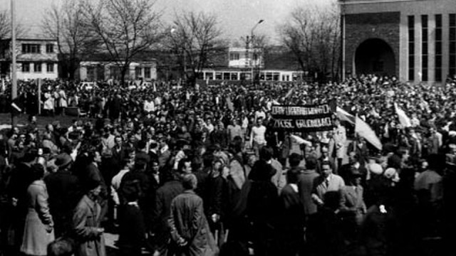 Lata 70. i 80. to także czas robotniczych kontrmanifestacji