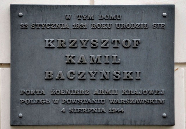 Był wybitnym poetą czasu wojny. 74 lata temu zginął Krzysztof Kamil Baczyński