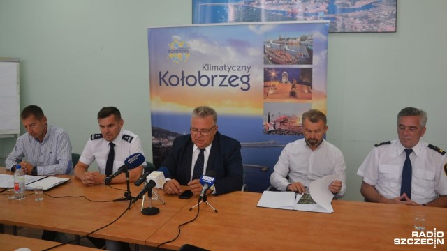 W Kołobrzegu podsumowali akcję saperów, policji i służb miejskich