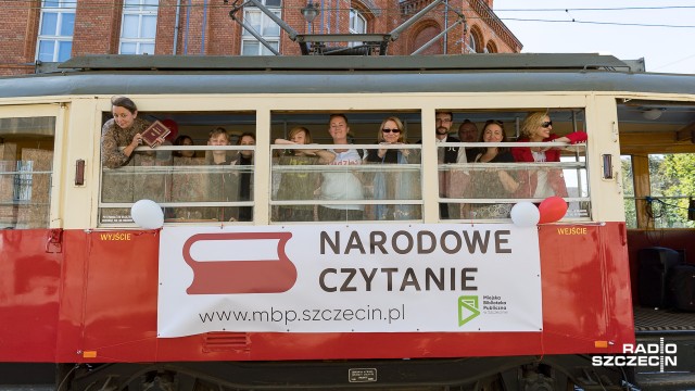 Cezary Baryka w szczecińskim tramwaju [ZDJĘCIA]