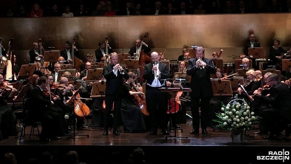 Czajkowski, Kilar i Haydn w szczecińskiej Filharmonii. W piątek wieczorem odbył się tam coroczny koncert prezydencki. Fot. Małgorzata Frymus [Radio Szczecin]