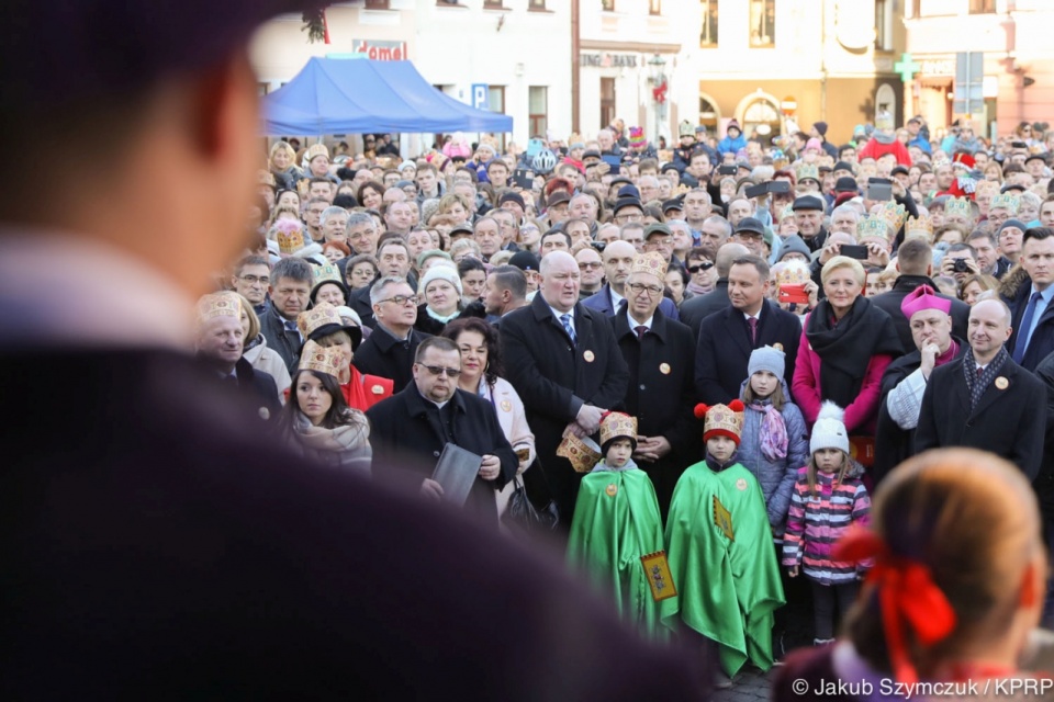 Prezydent Andrzej Duda w Skoczowie. Fot. Jakub Szymczuk/KPRP, źródło: www.prezydent.pl