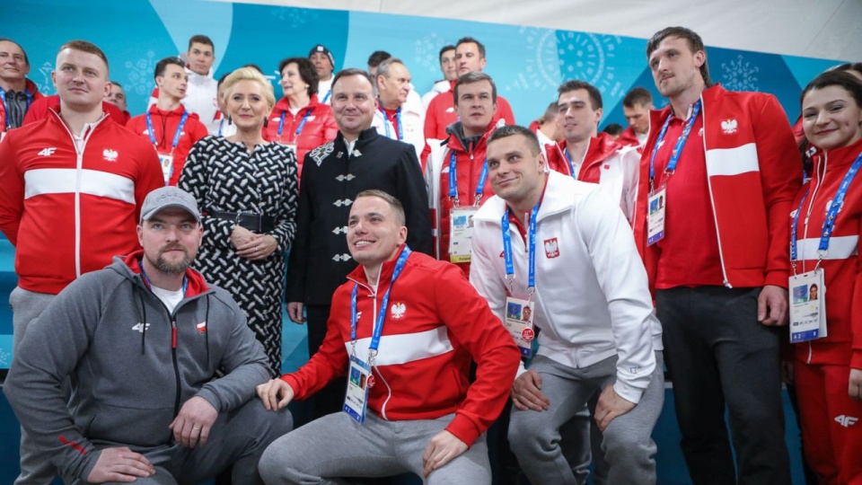Spotkanie Prezydenta RP i Małżonki z polskimi sportowcami w wiosce olimpijskiej. Fot. Jakub Szymczuk / KPRP