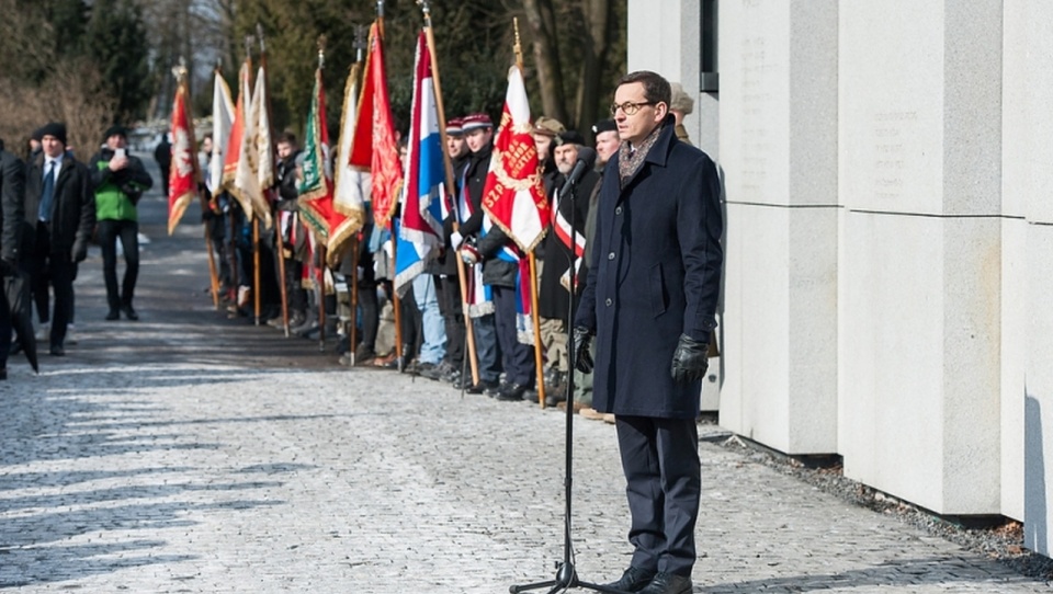 Żołnierze Wyklęci są naszymi największymi bohaterami - powiedział premier Mateusz Morawiecki. Fot. W. Kompała / KPRM