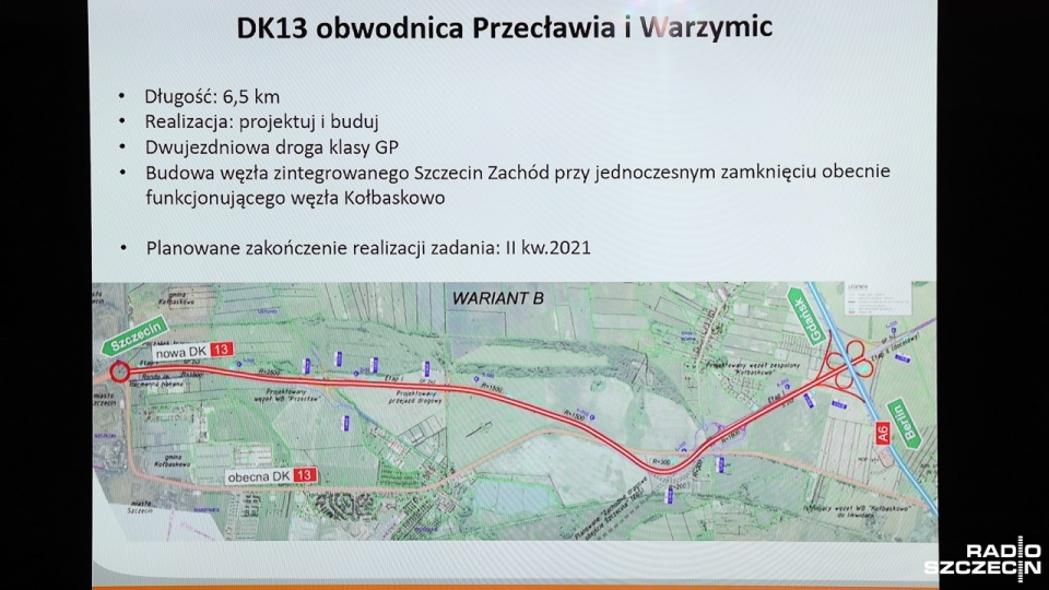 Podpisano umowę na realizację budowy drogi krajowej nr 13. Fot. Robert Stachnik [Radio Szczecin]