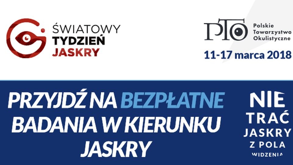 Według szacunków, w Polsce na jaskrę może chorować około 800 tys. osób, z tego tylko połowa została zdiagnozowana. źródło: http://www.tydzienjaskry.pto.com.pl/