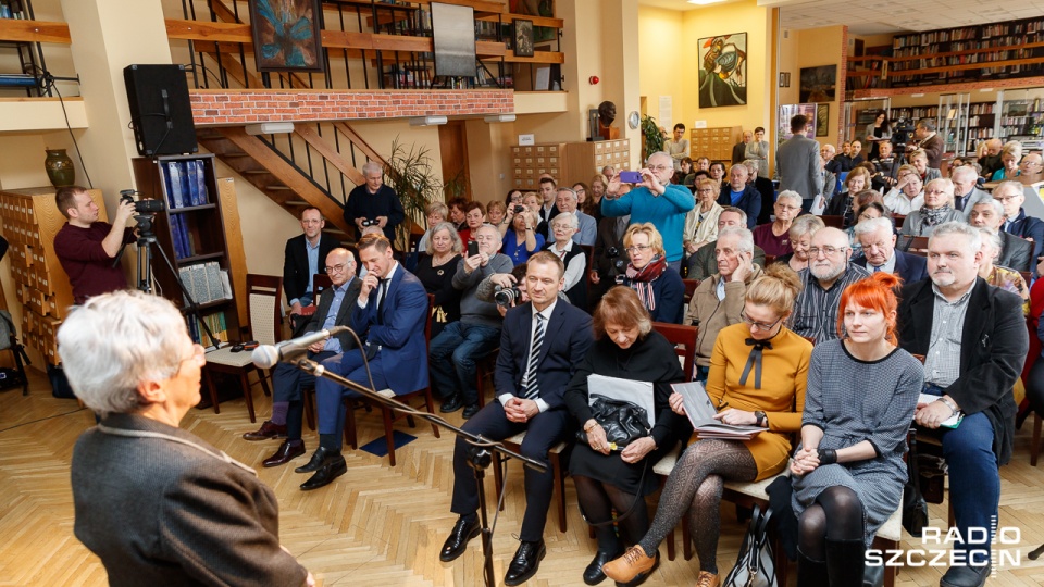 Debata o emigracji marcowej odbyła się w Książnicy Pomorskiej w Szczecinie. Fot. Robert Stachnik [Radio Szczecin]
