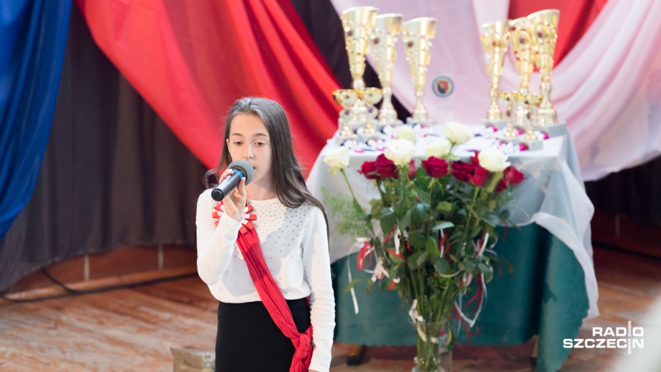 Prawie 40 dzieci bierze udział w tegorocznym Festiwalu Pieśni Żołnierskiej Rogatywka 2018. Fot. Robert Stachnik [Radio Szczecin]