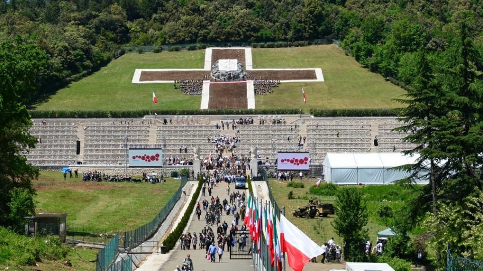 Polacy przebywają we Włoszech w związku z 74. rocznicą bitwy o Monte Cassino. Fot. twitter.com/MON_GOV_PL