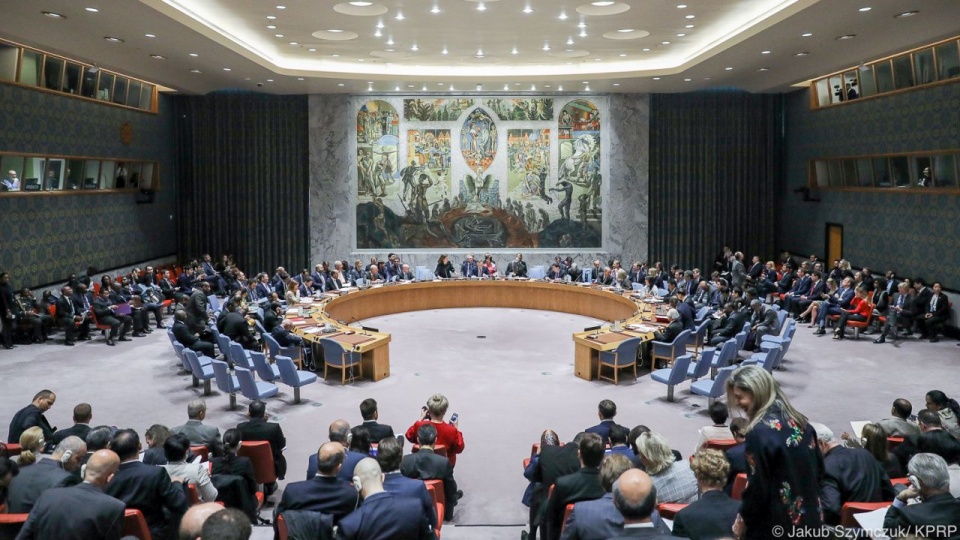 Debata Wysokiego Szczebla Rady Bezpieczeństwa ONZ. Fot. Jakub Szymczuk / KPRP