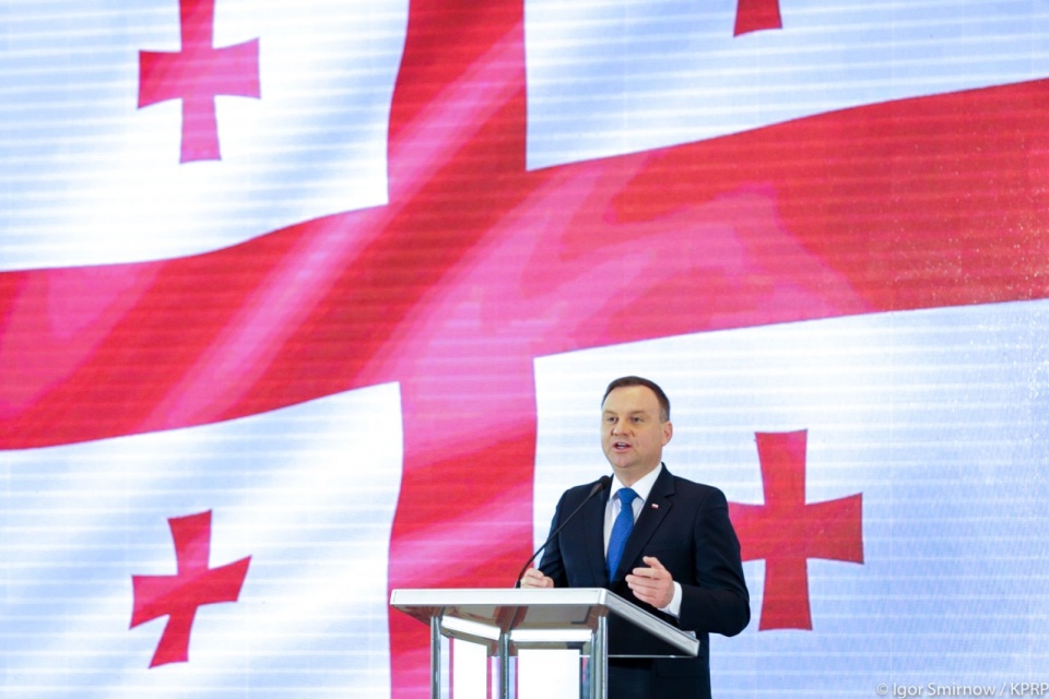 Udział Prezydenta RP w otwarciu Forum Ekonomicznego w Tbilisi. Fot. Igor Smirnow/KPRP, źródło: www.prezydent.pl