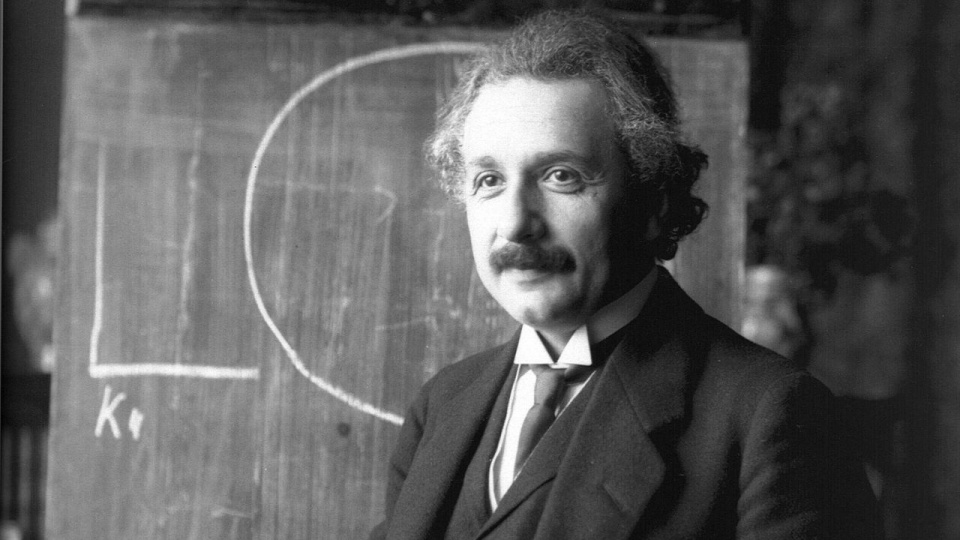 Albert Einstein. Fot. domena publiczna