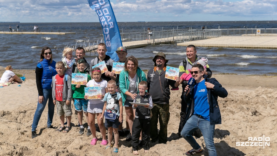 Zakończyły się "Złote piaski z Radiem Szczecin" na plaży w Trzebieży. Fot. Robert Stachnik [Radio Szczecin]