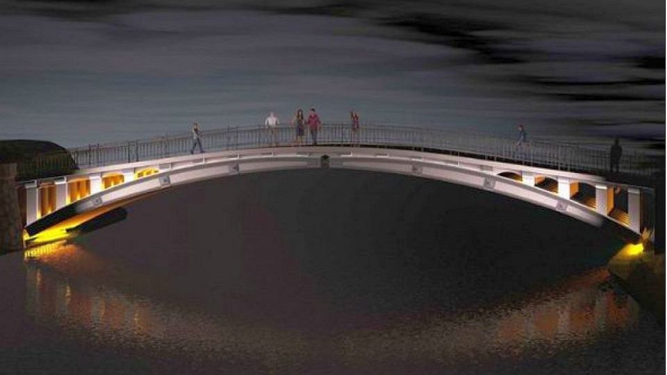Modernizacja mostku na Rusałce będzie kosztować ok. 800 tys. złotych. Zwycięzca przetargu będzie miał pół roku na realizację zamówienia. źródło: Pracownia Projektowa Mostów R. M. L. Jastrzębscy