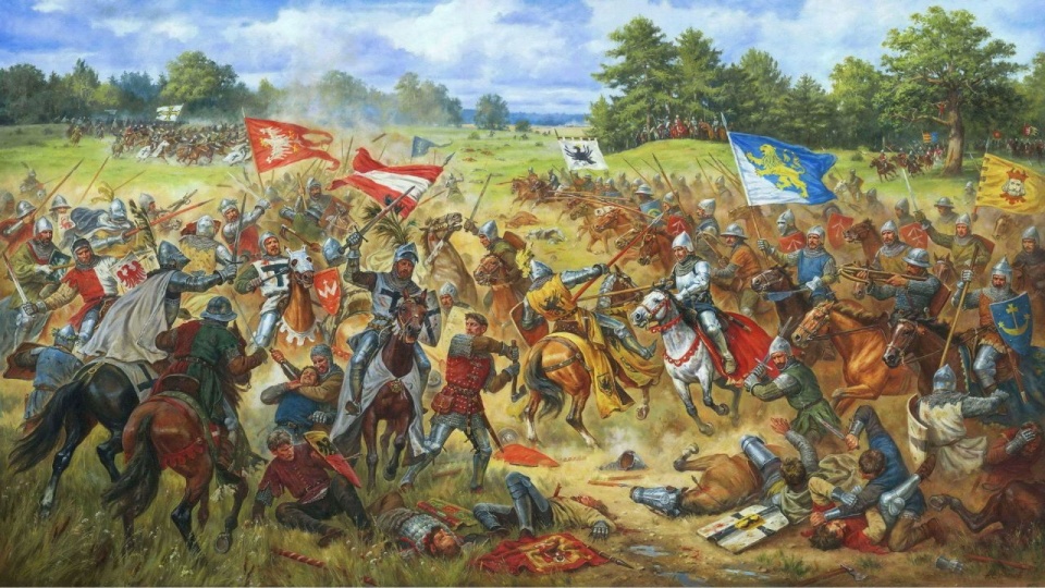 Artur Orlonow: Chorągiew lwowska w bitwie pod Grunwaldem. źródło: pl.wikipedia.org/wiki/Bitwa_pod_Grunwaldem