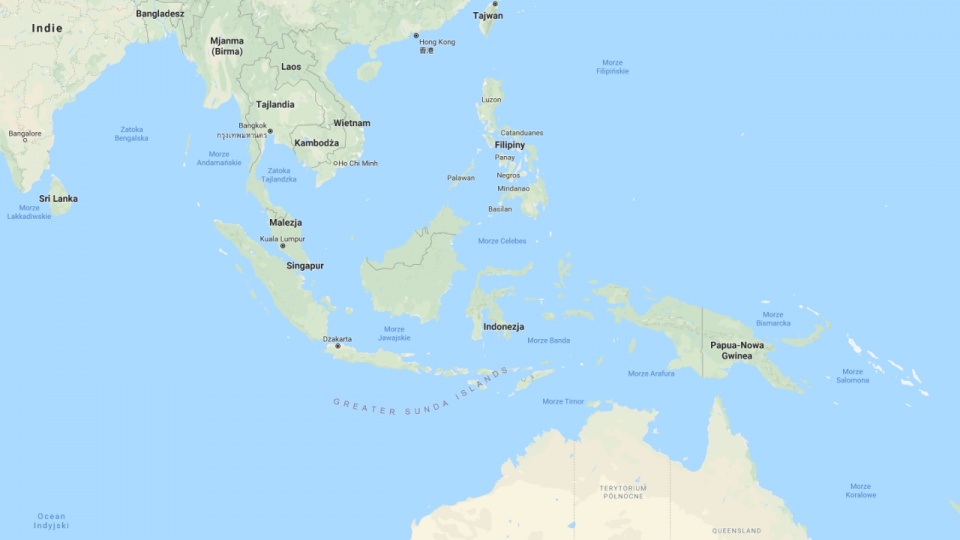 Indonezja. Fot. www.google.pl/maps