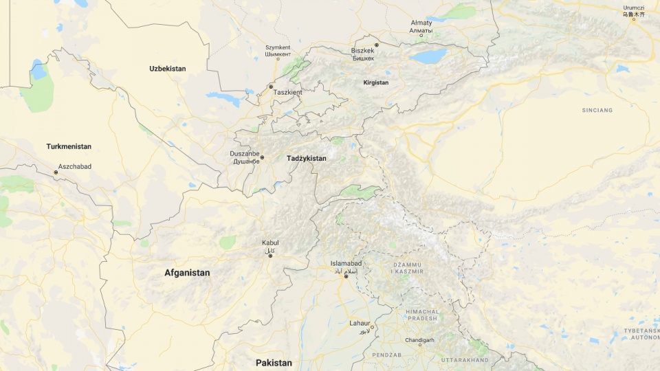 Tadżykistan. Fot. www.google.pl/maps