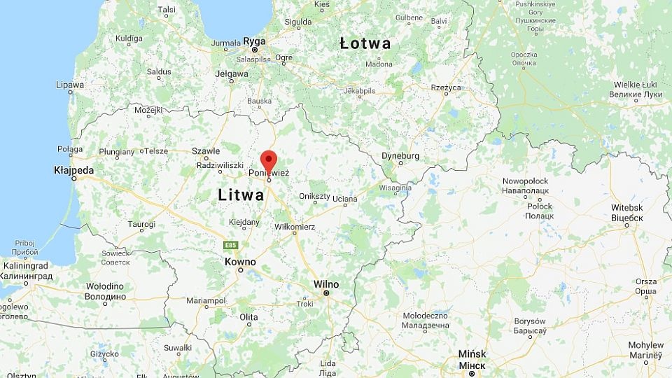 Według zapowiedzi wojskowych obejmą one takie miejscowości jak Poniewież, Kłajpeda, Szawle, Olita czy Szilute (pol. Szyłokarmcza). Fot. www.google.com/maps